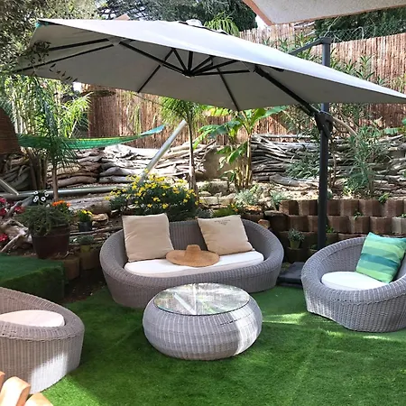 Golfe Saint Tropez Rez De Jardin Vue Piscine *